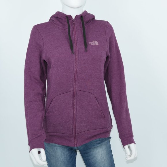 The North Face Tops - The North Face Renan Full Zip Purple Hoodie